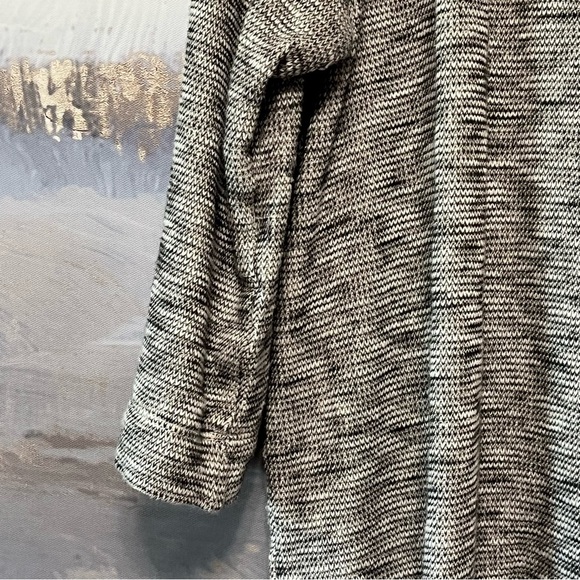 J JILL Pure Jill Gray Flecked 100% Cotton Knit Pullover Sweater Sz XL 3/4 Sleeve - Picture 10 of 13